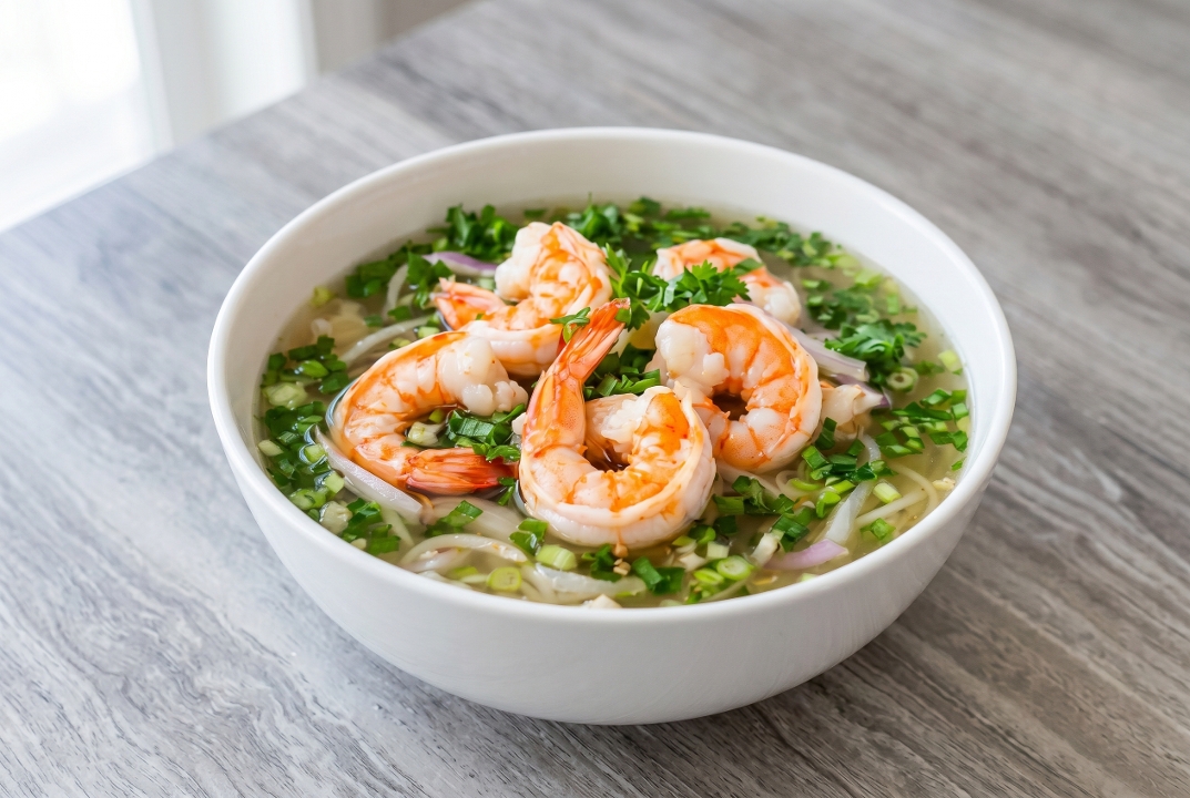 Pho Tom - Pho Shrimp.