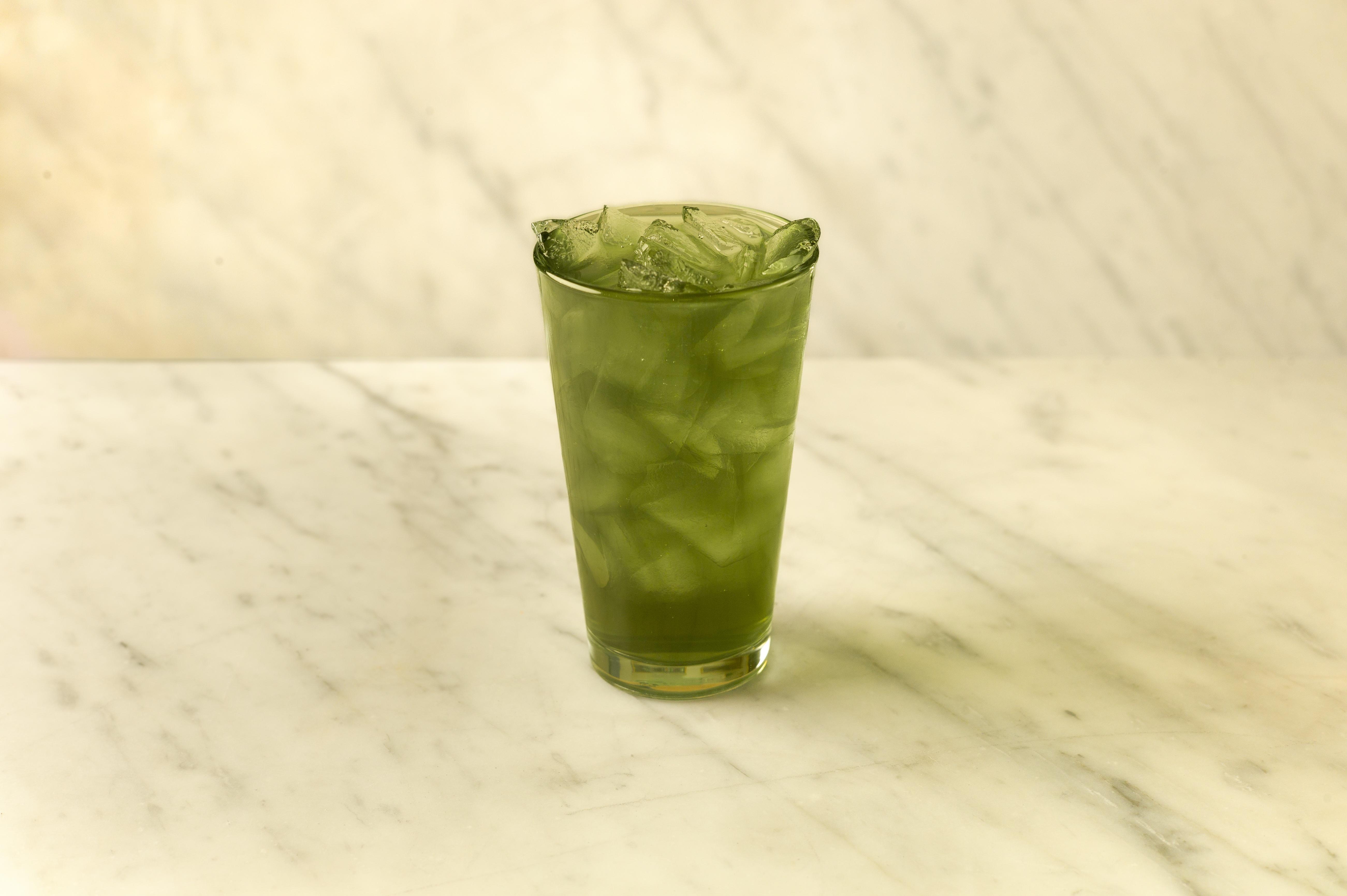 Blue Jasmine Iced Tea.