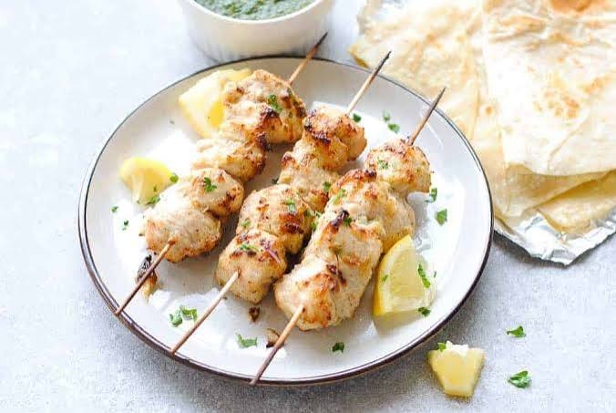 Kids Murg Malai Kebab.