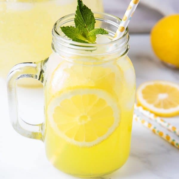 Organic Fresh Squeezed Lemonade.
