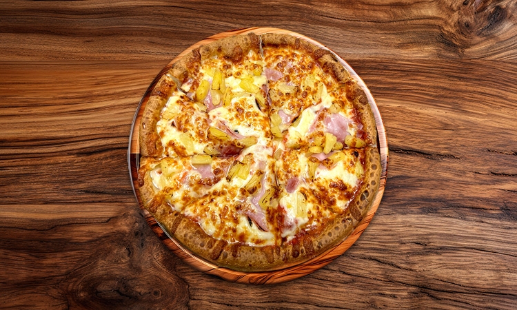 Small Hawaiian Pizza 10(Greek Style).