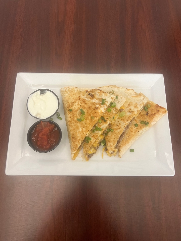 Steak Quesadilla.