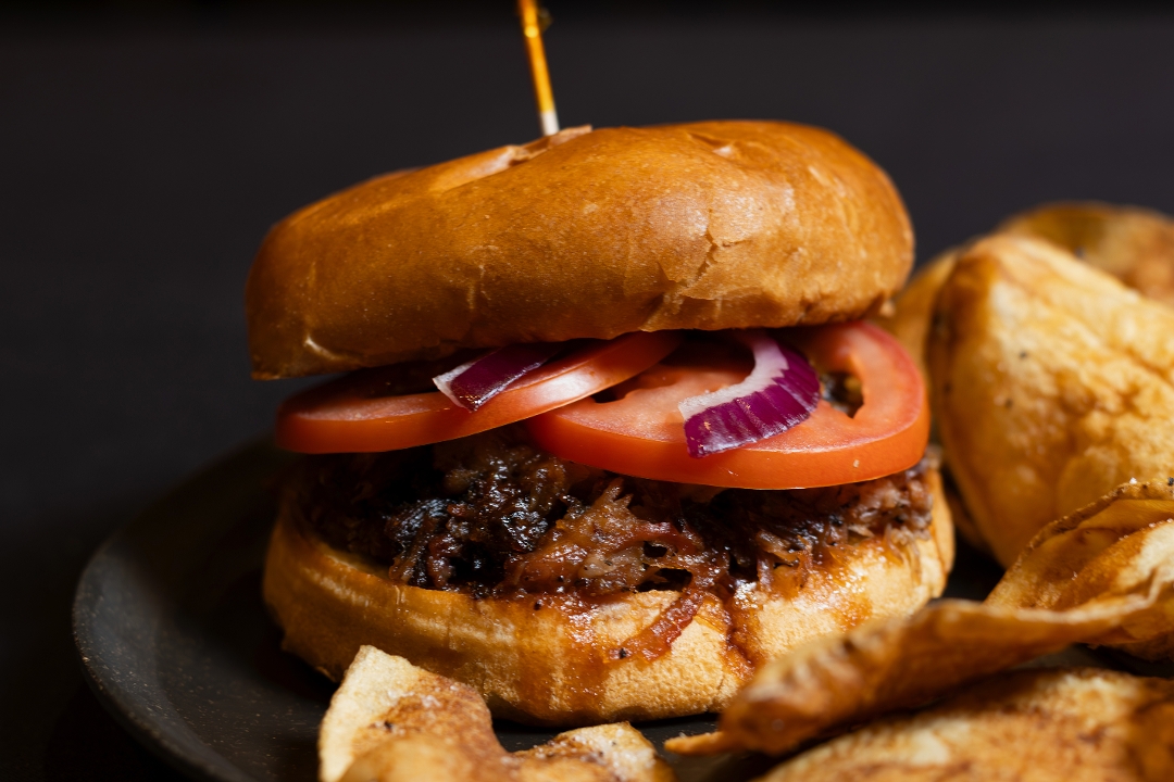 Pulled Pork Sandwich.