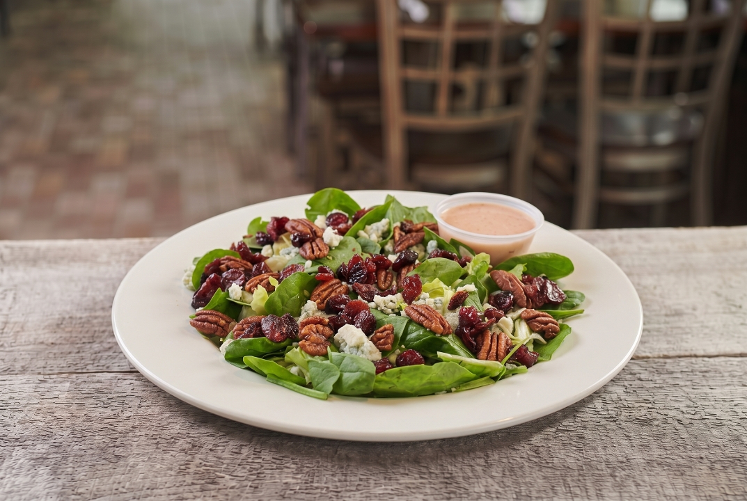 Pecan and Bleu Salad.