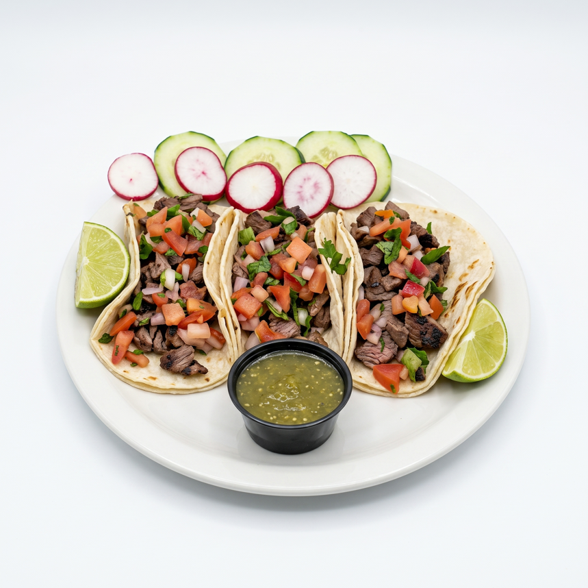 Tacos de Asada.