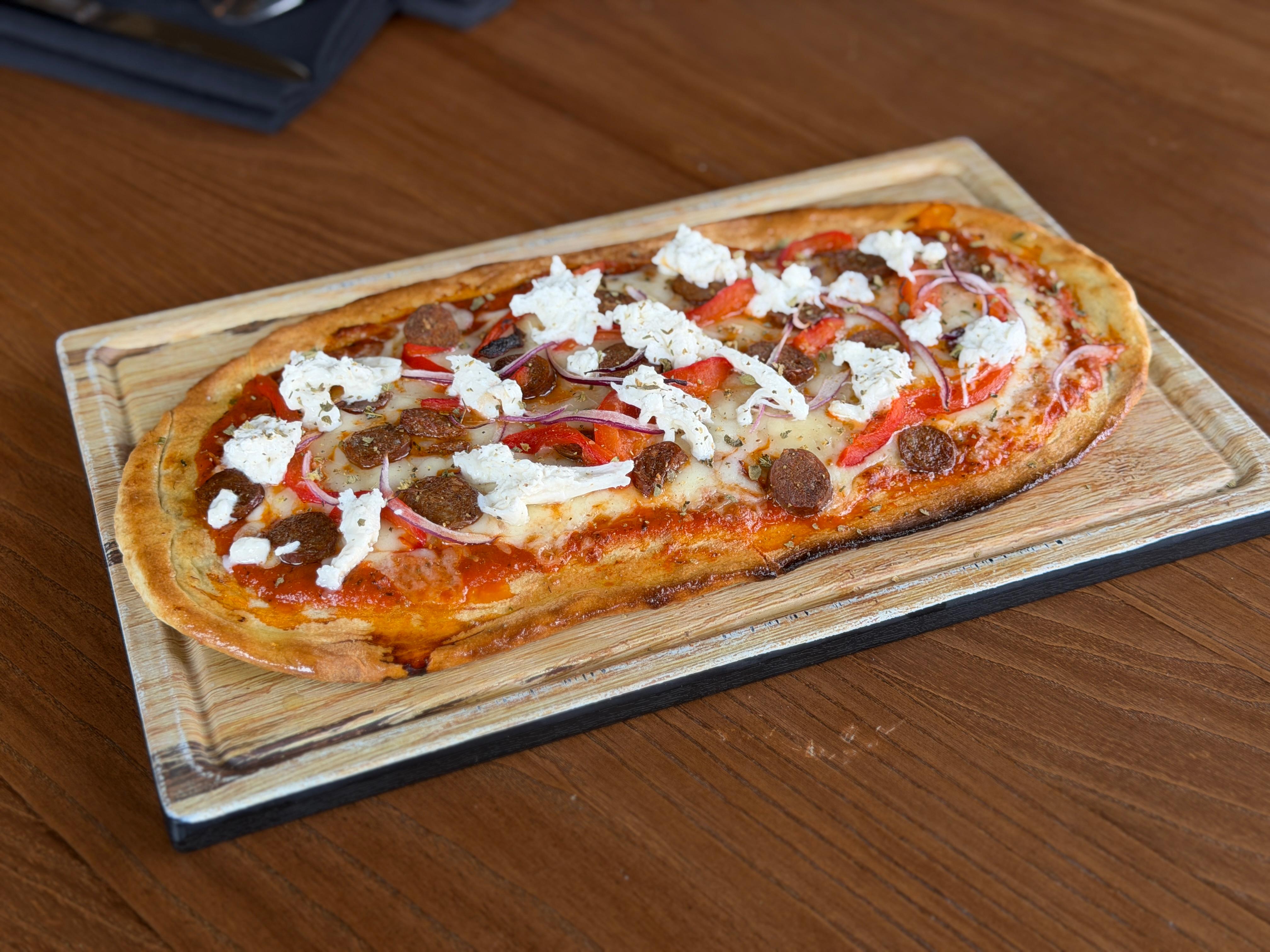 MERGUEZ & BURRATA gfo.