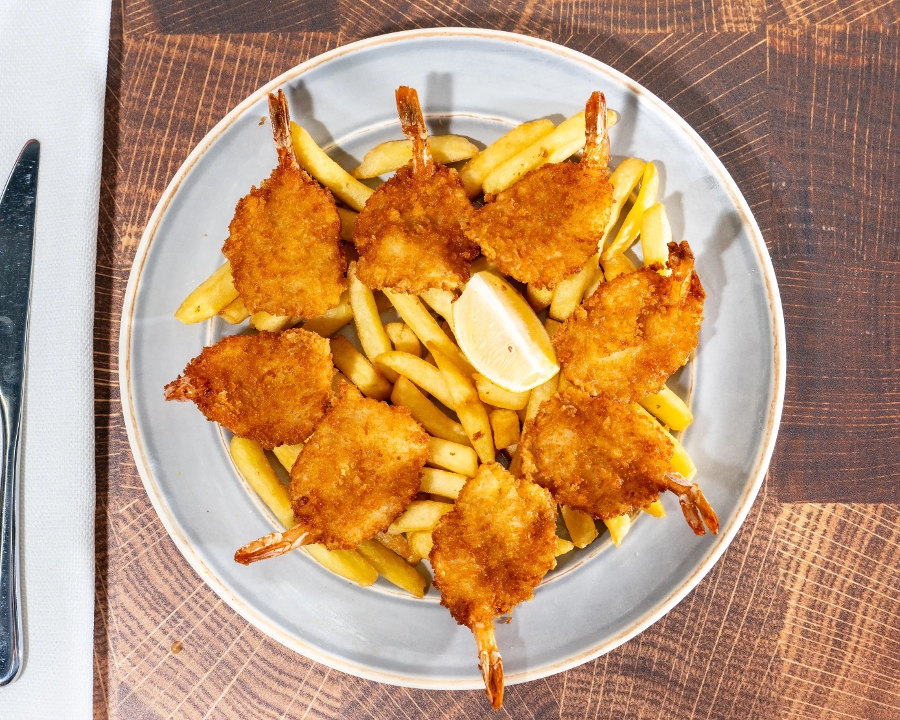 Fried Shrimp Platter.