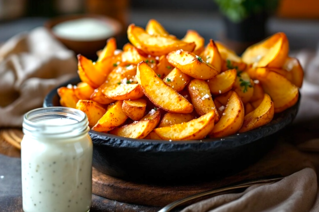 Potato Wedges.