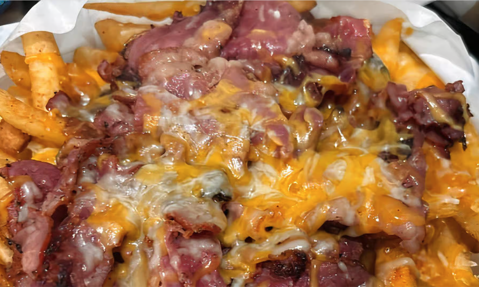 Large Chili Cheese Fries.