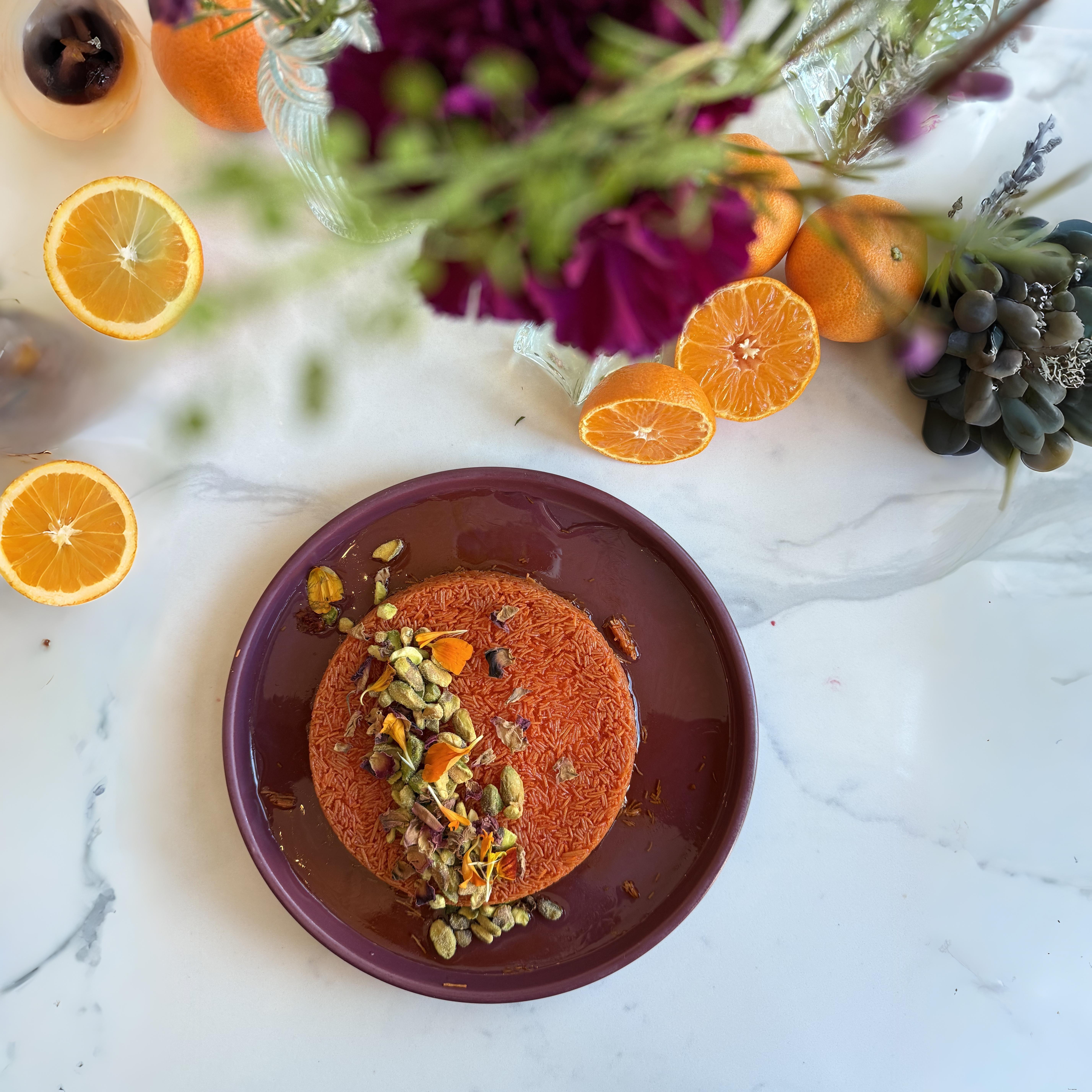 Traditional Knafeh.