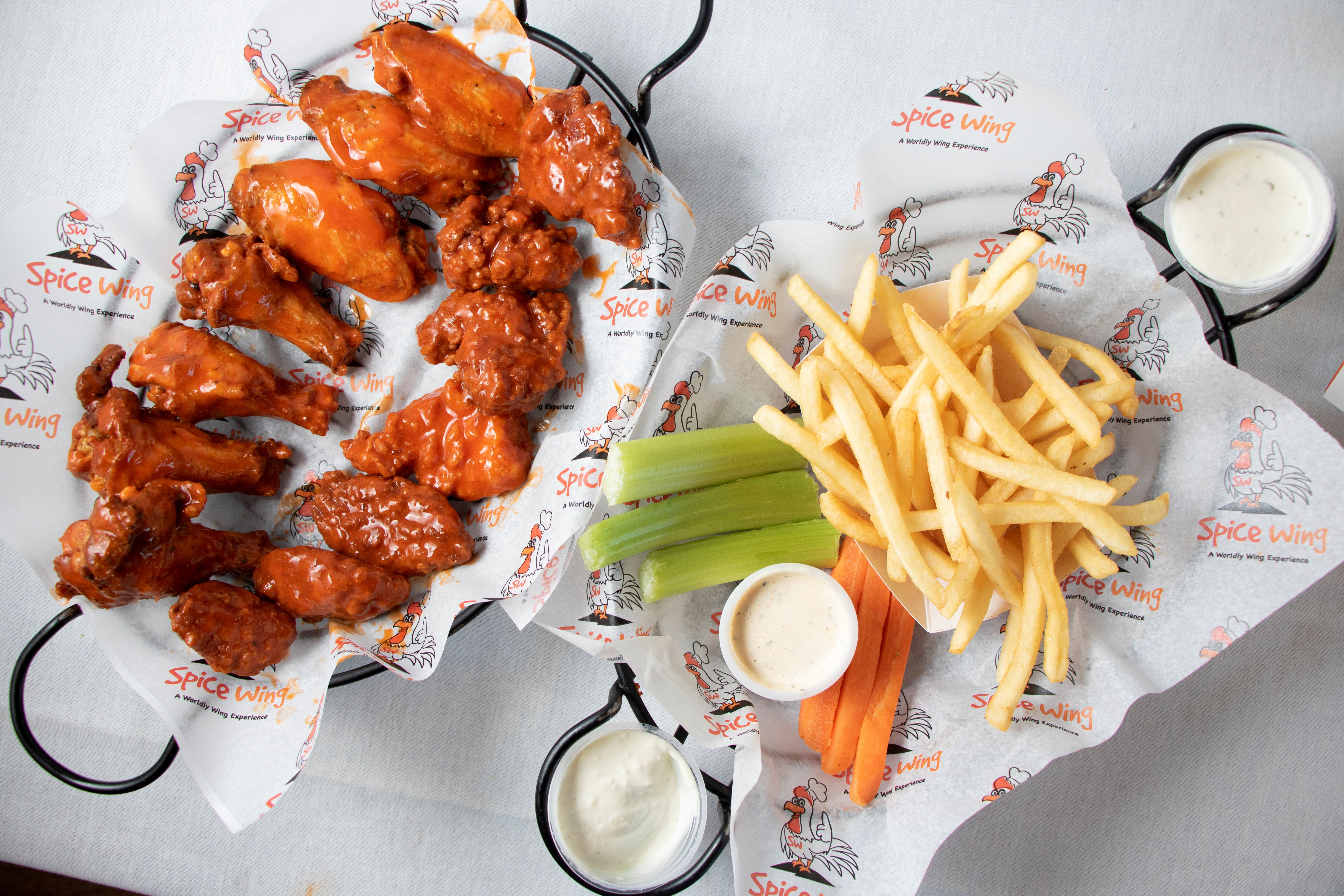 30 Piece Wing Combo Daily Special.