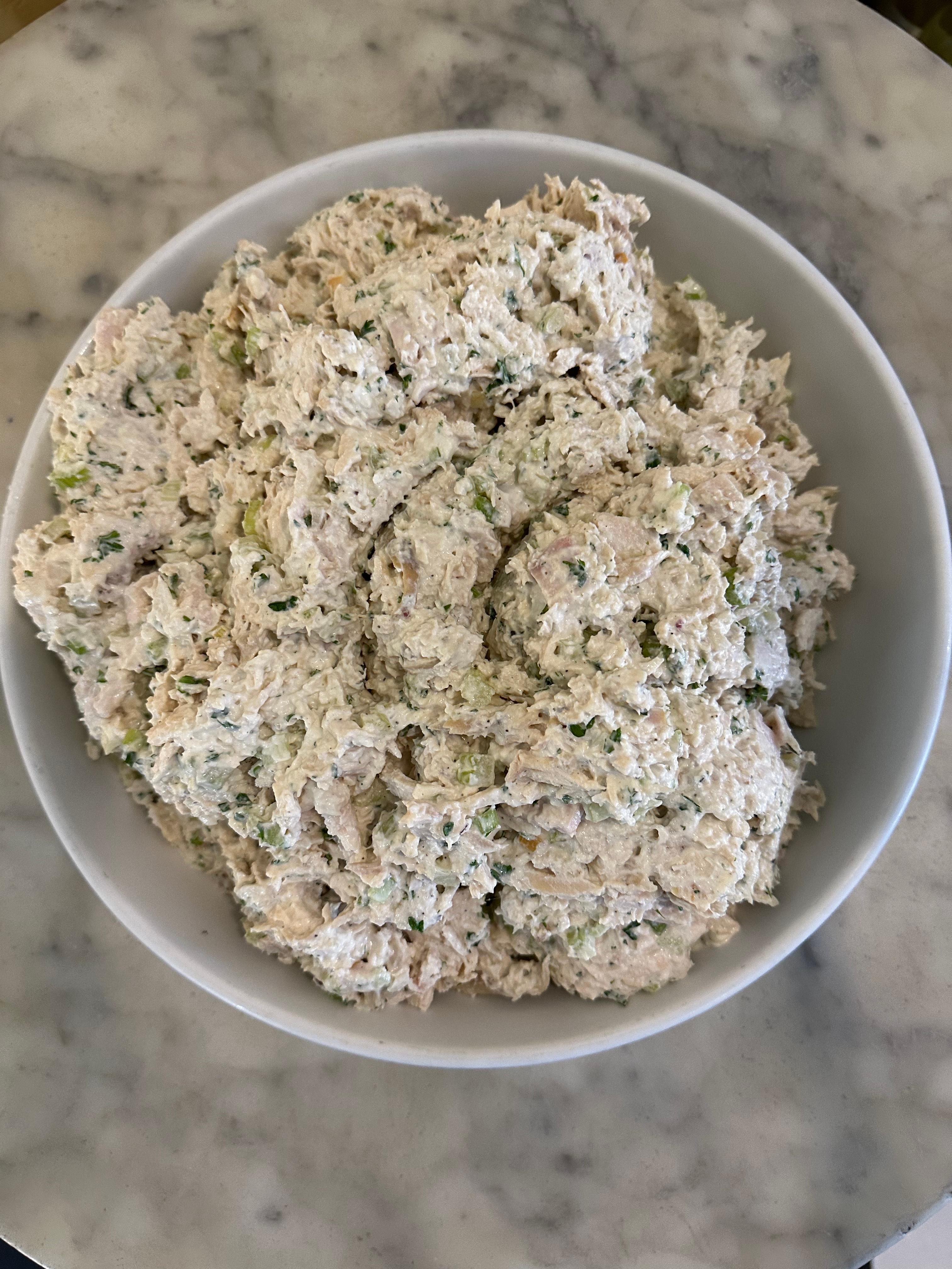 House Chicken Salad Side.