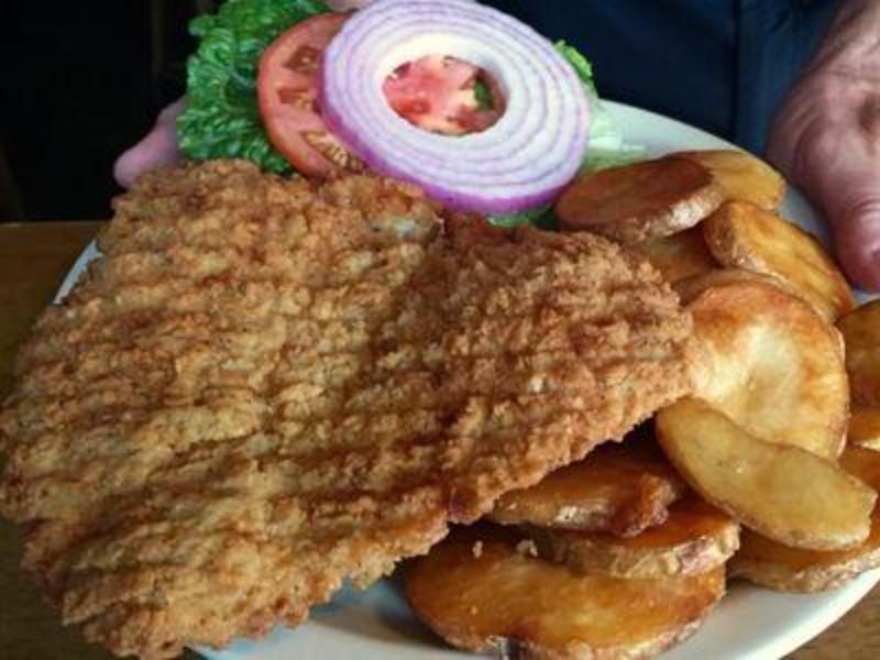 Breaded Pork Tenderloin.