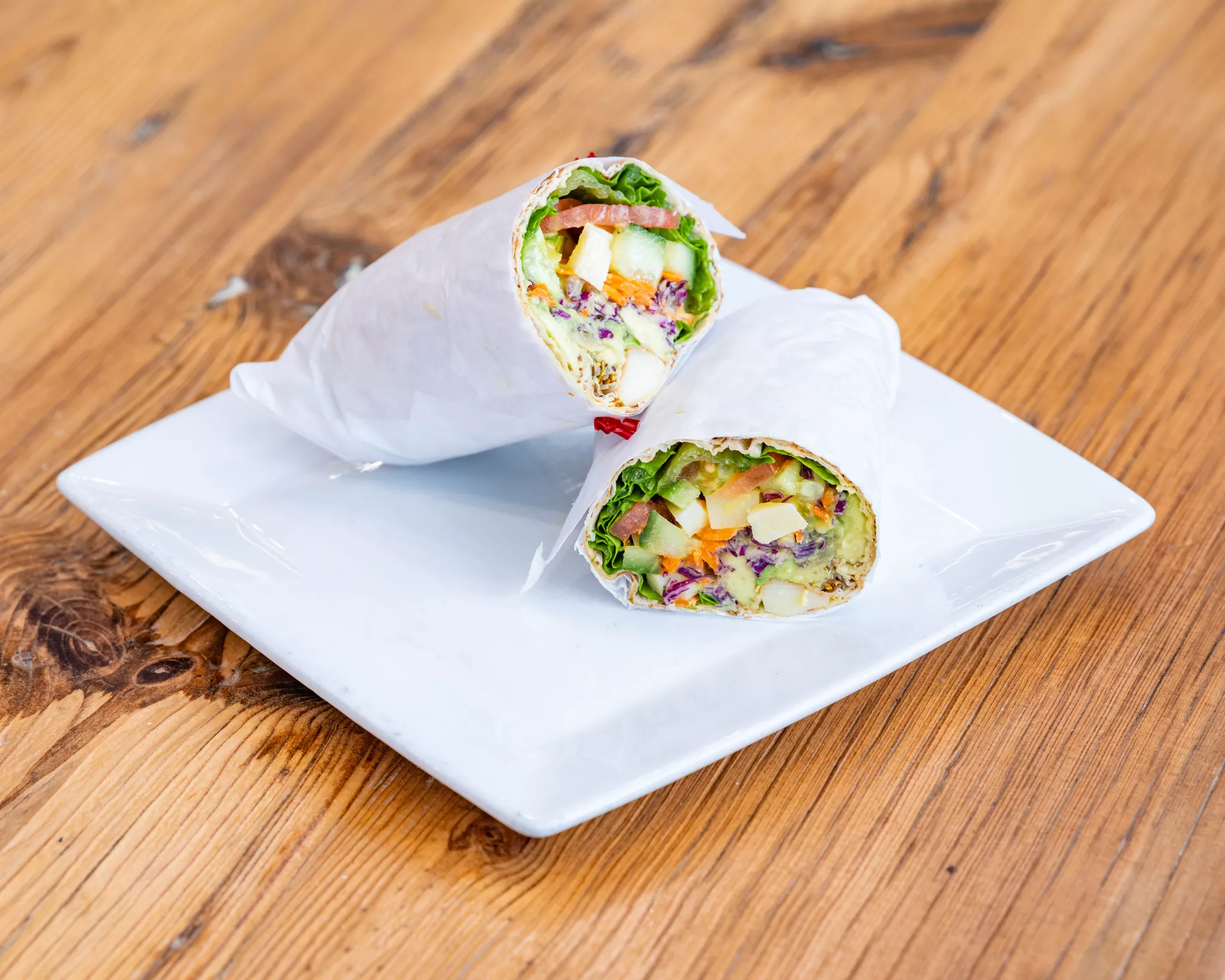 Grilled Veggie Wrap.