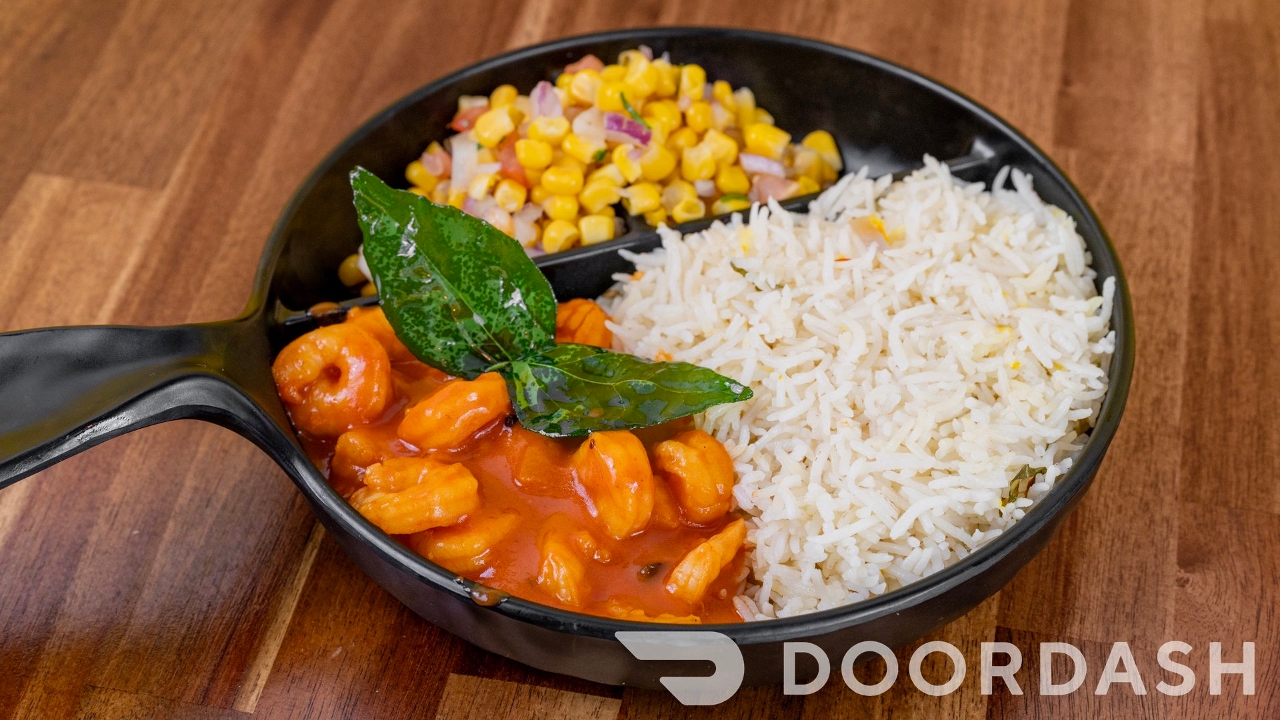 Coconut Shrimp Bowl.