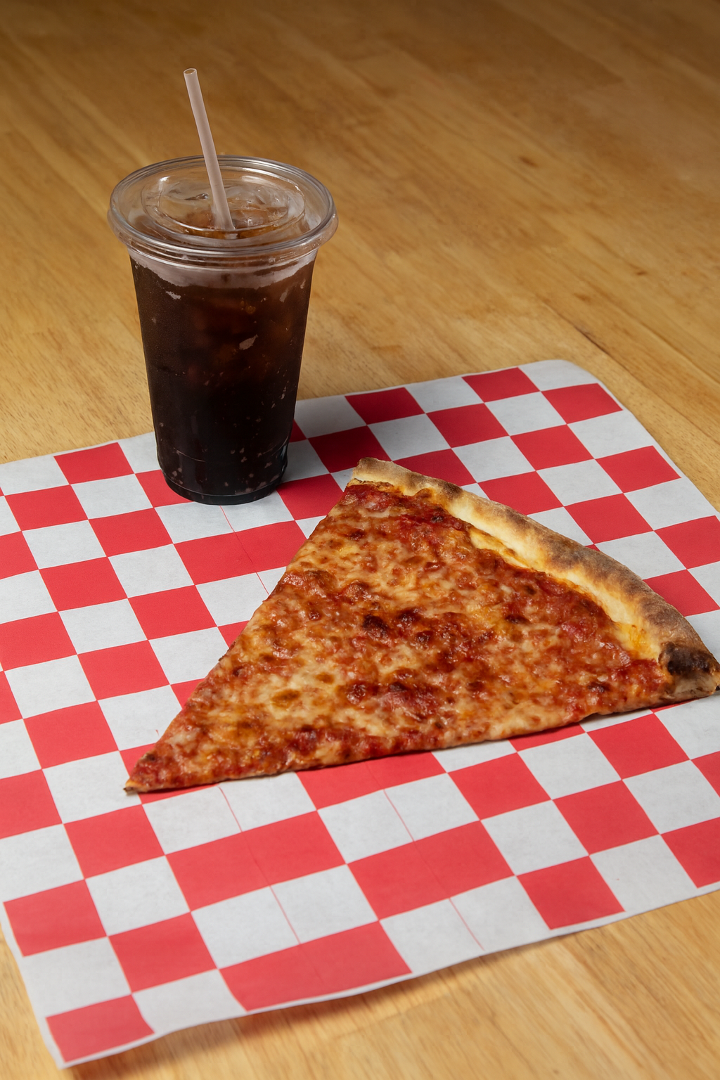 1 Slice and Soda.