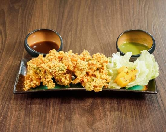 Veg Pakora (V).