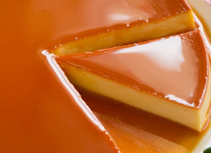 12" Flan.