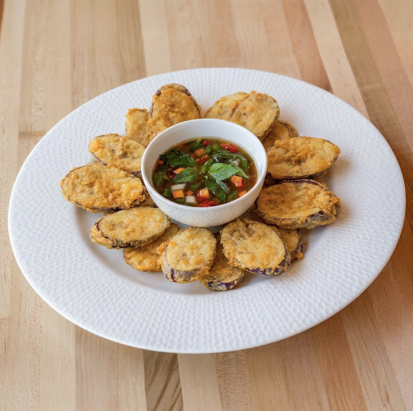 Spicy Crispy Eggplants.