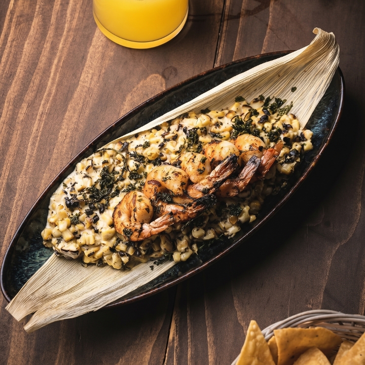 Corn and Queso Risotto.