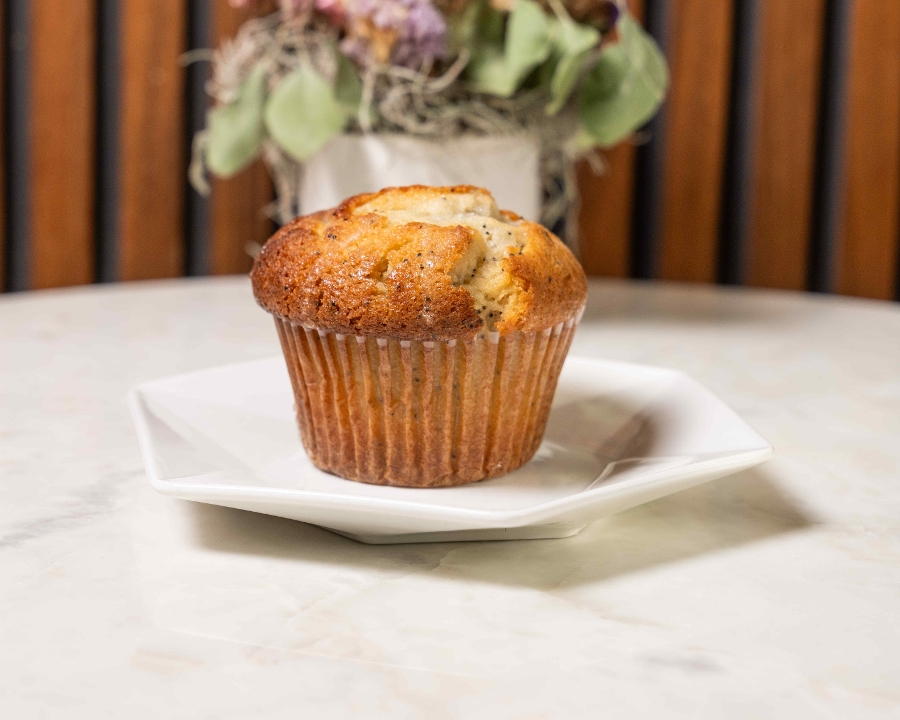 Lemon Poppy Seed Muffin.