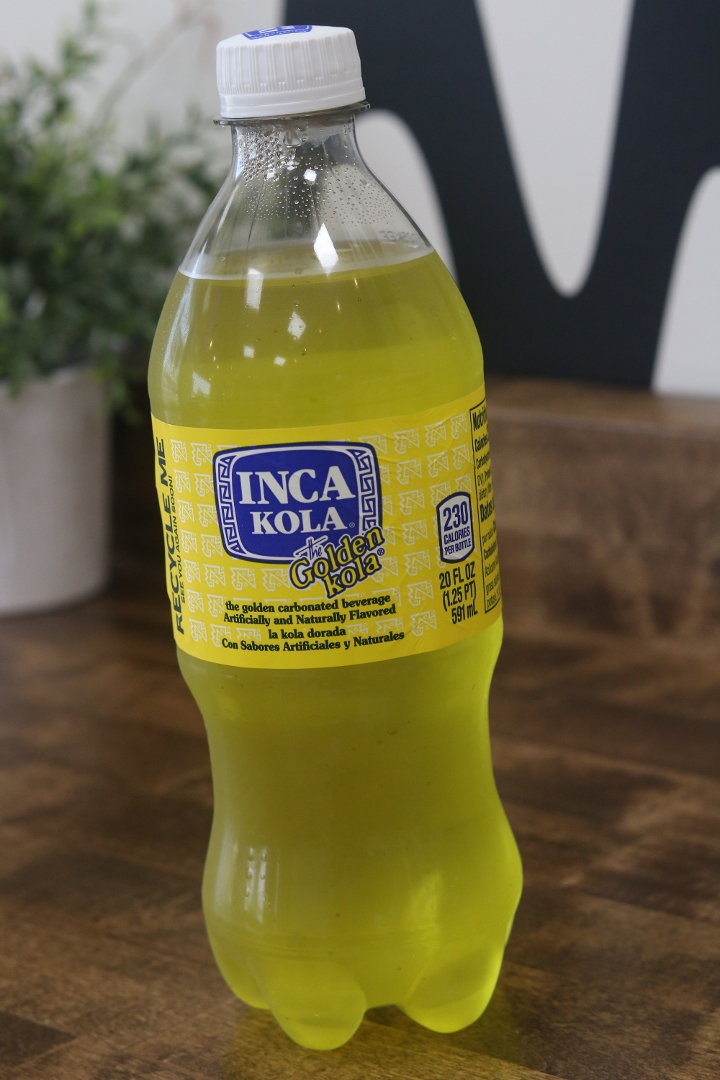 Inca Kola Bottle.