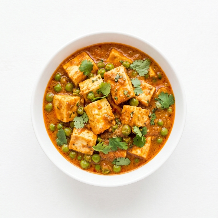 Matar Paneer.