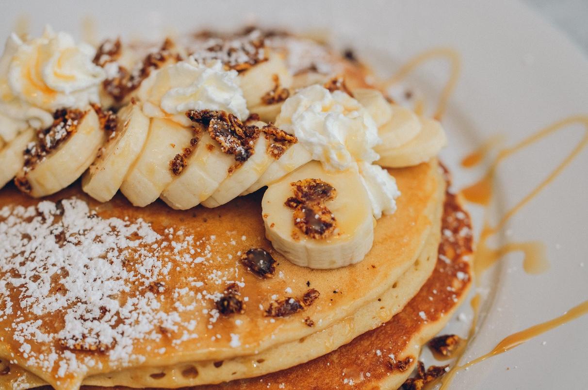 2 Banana pancake.