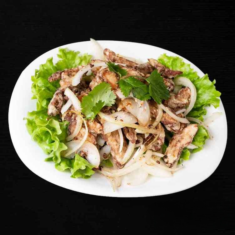 SP9. 椒鹽焗大腸/Crispy Salt & Pepper Pork Intestine.