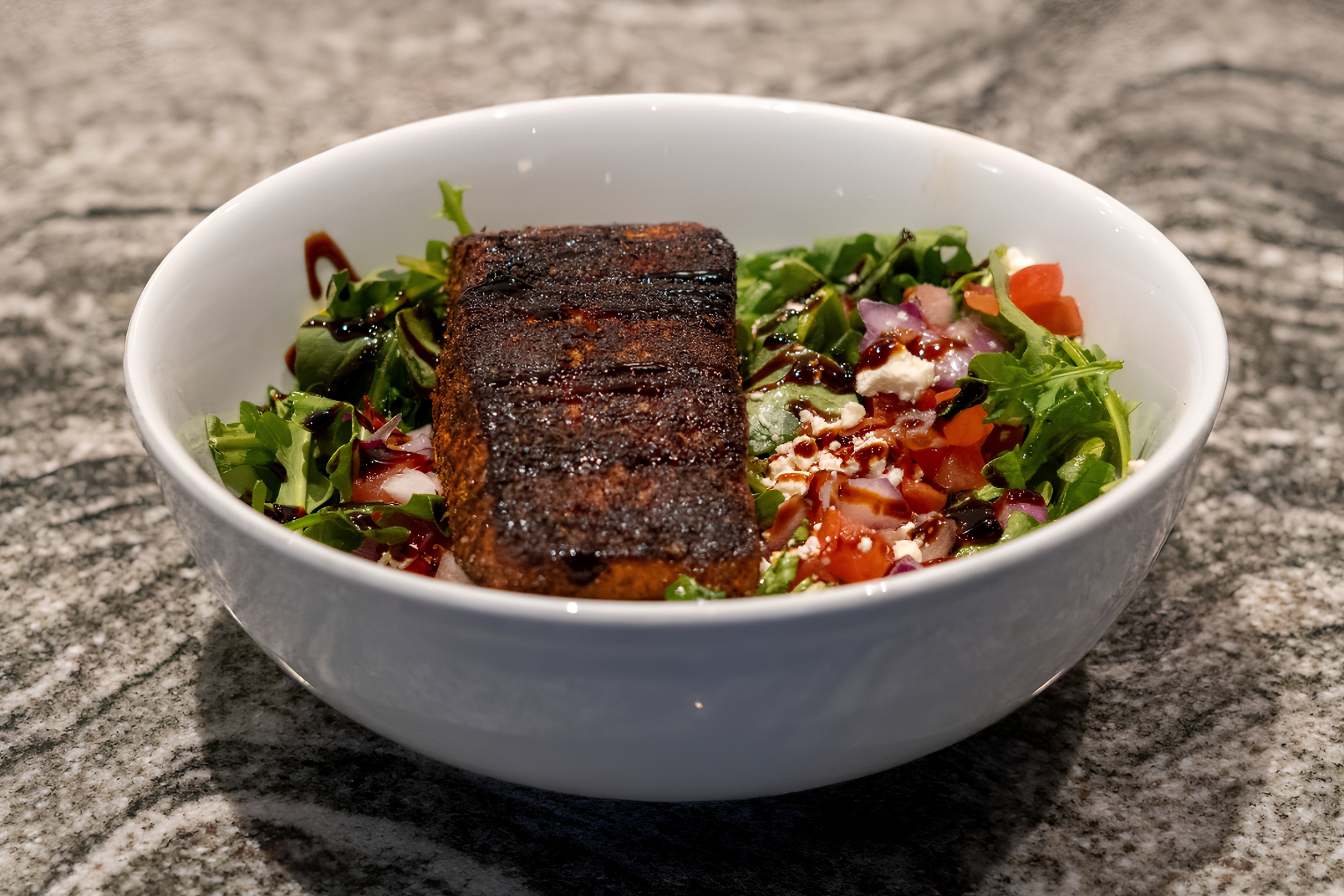 Blackened Salmon Salad.