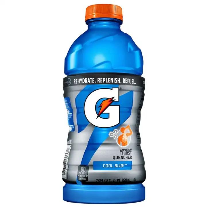 Blue Gatorade.