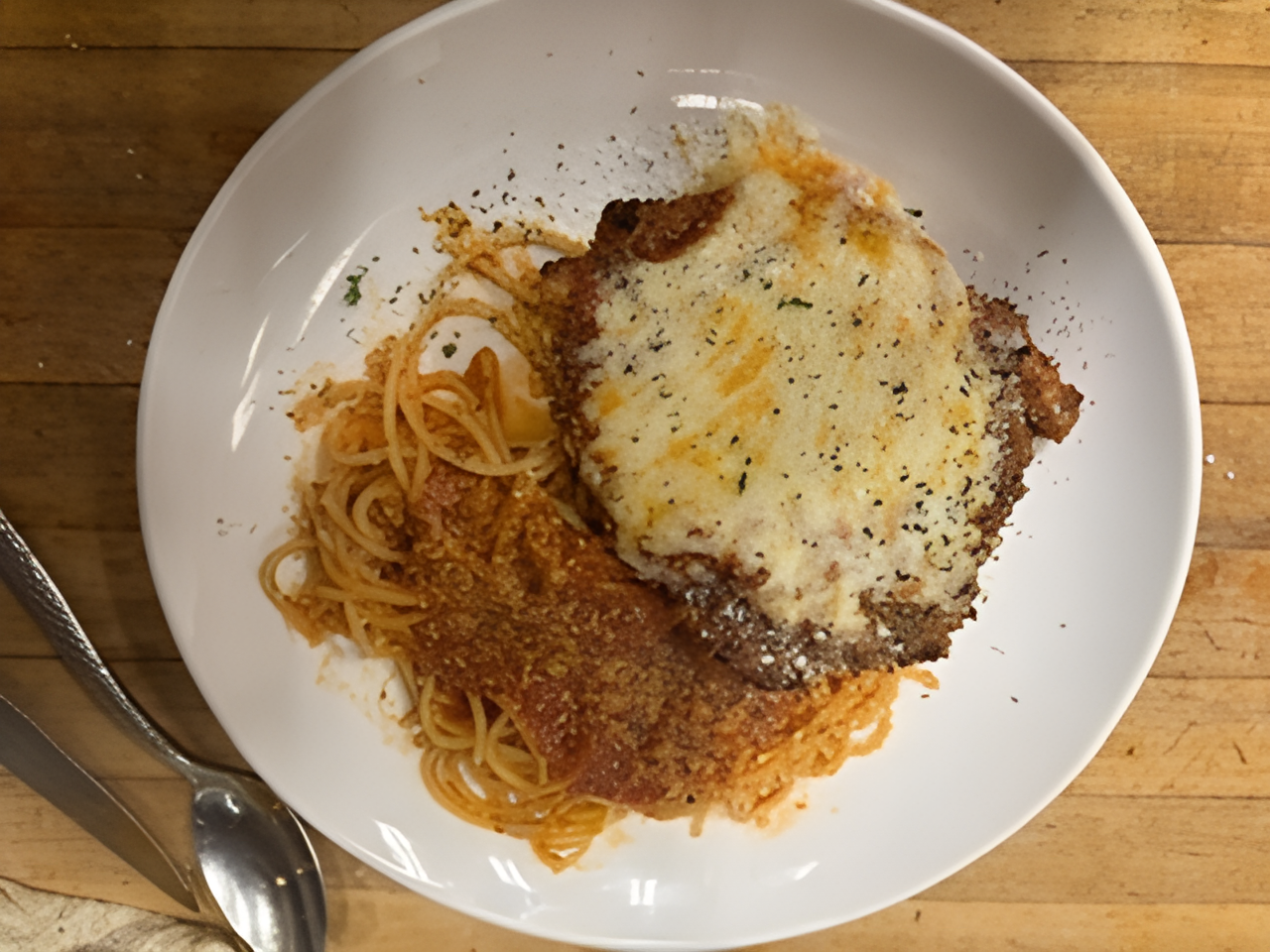 Chicken Parmigiana.