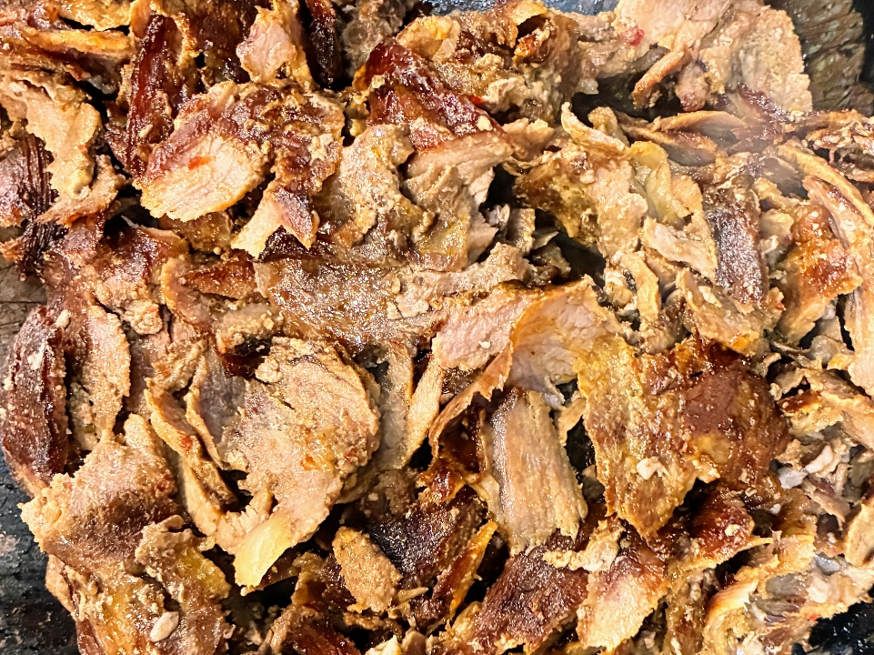 SIDE OF LAMB & BEEF.
