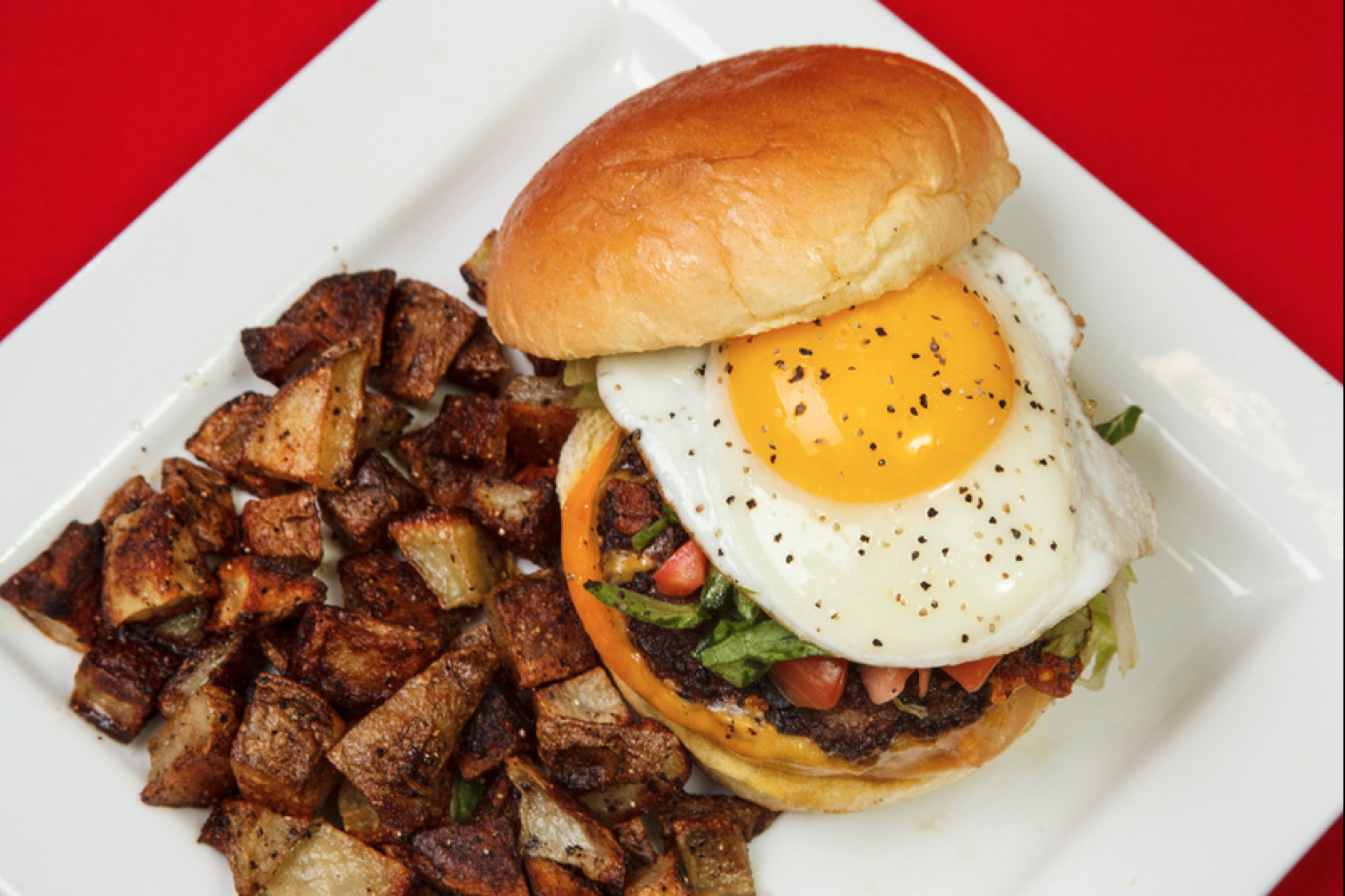 Breakfast Burger.