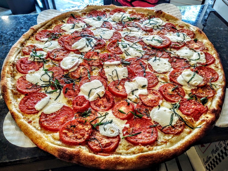 The Caprese Pie.