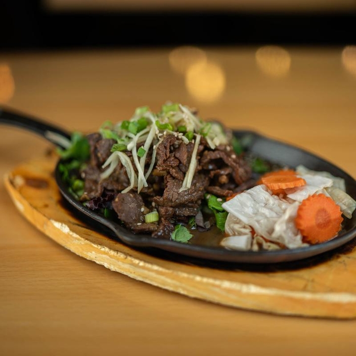 Sizzling Beef.