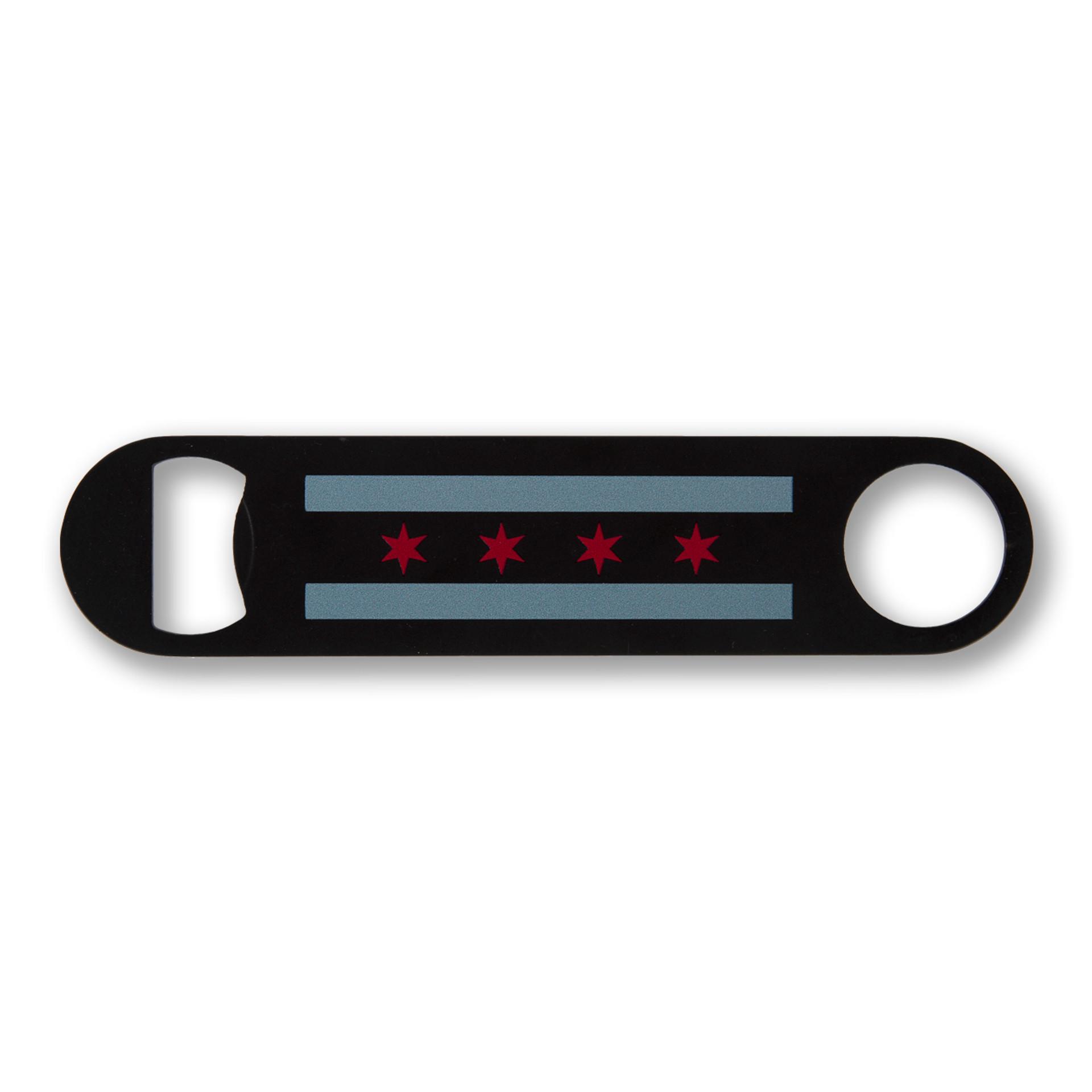 Chicago Flag Bar Key.