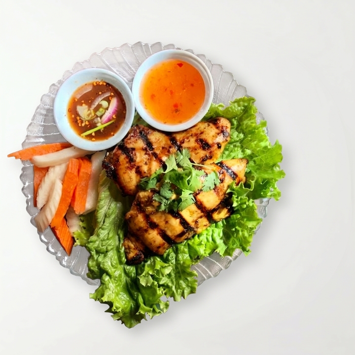 L - BBQ Chicken.