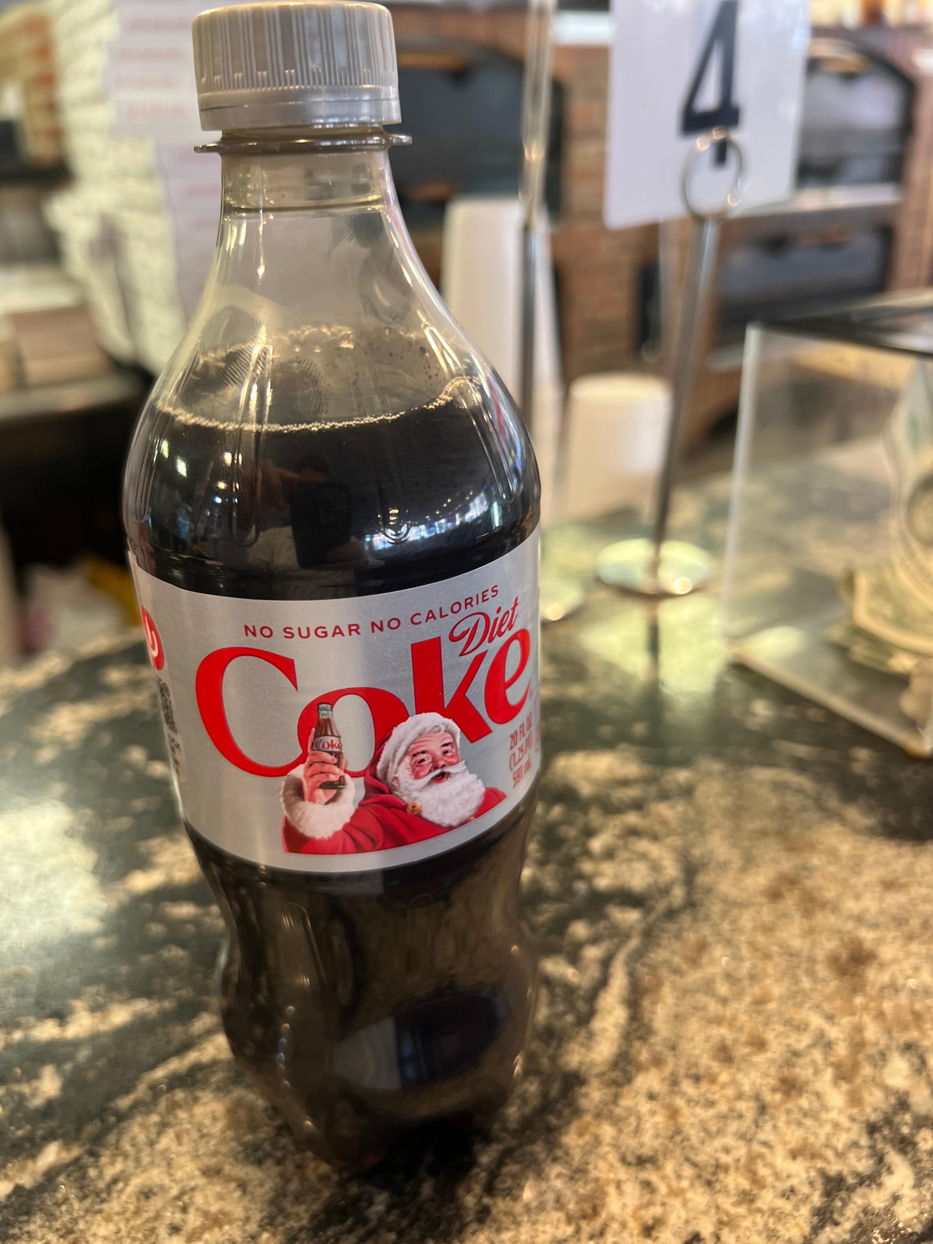 20oz Diet Coke.