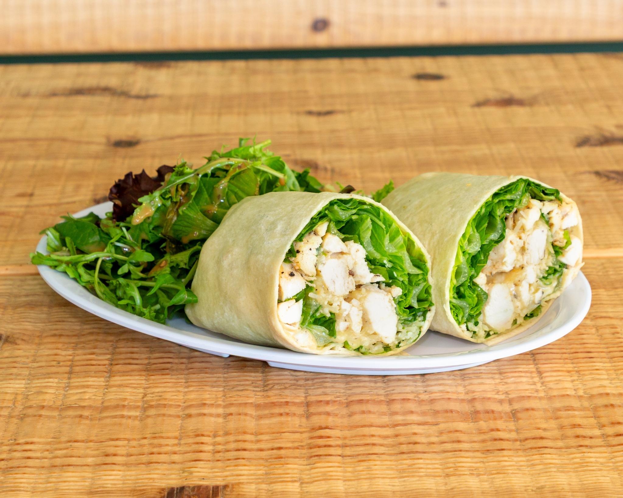 Chicken Caesar Wrap.