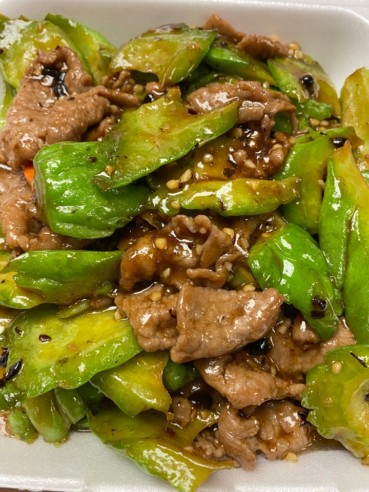 苦 瓜 猪/牛 95.Bitter Melon Pork/ Beef.