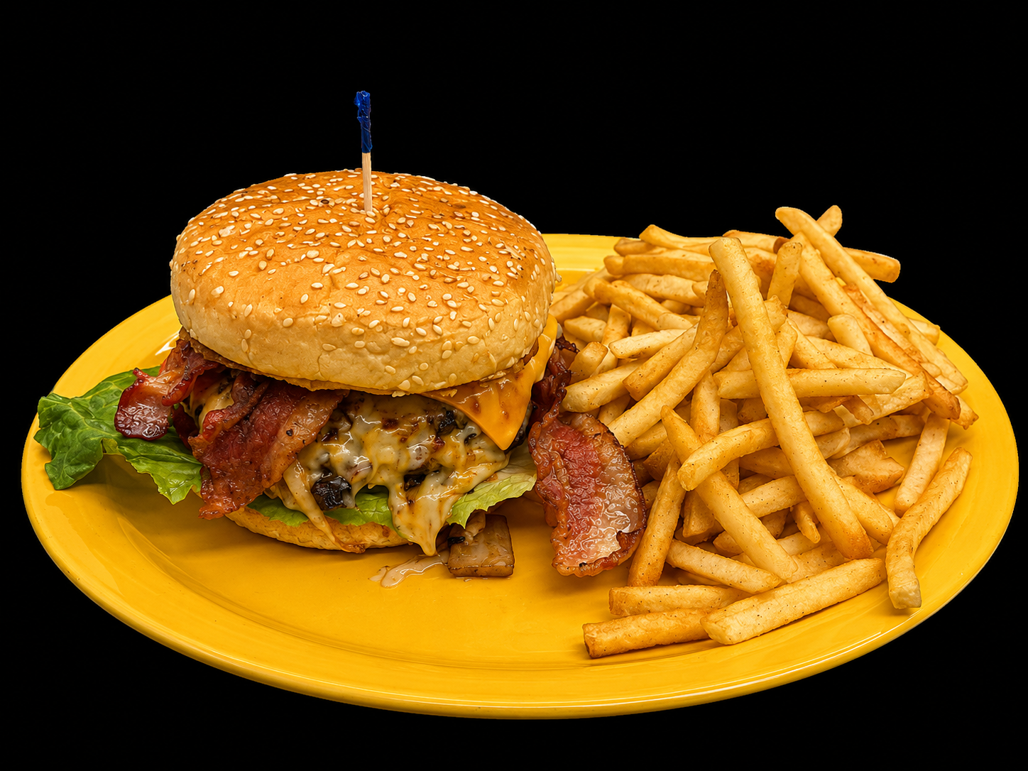 Breakfast Cantina Burger.