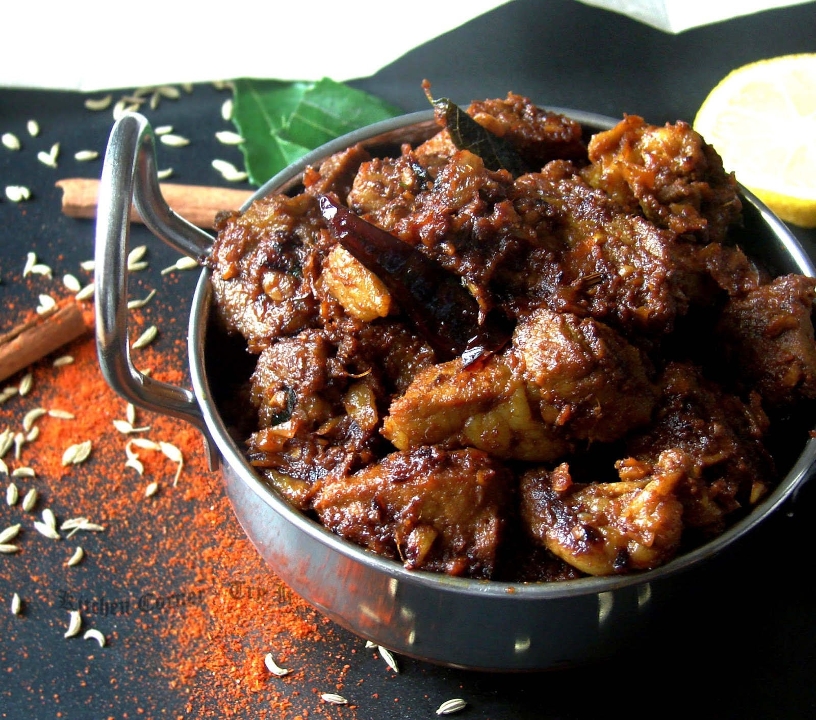 Goat Sukka Varuval (Signature Item).