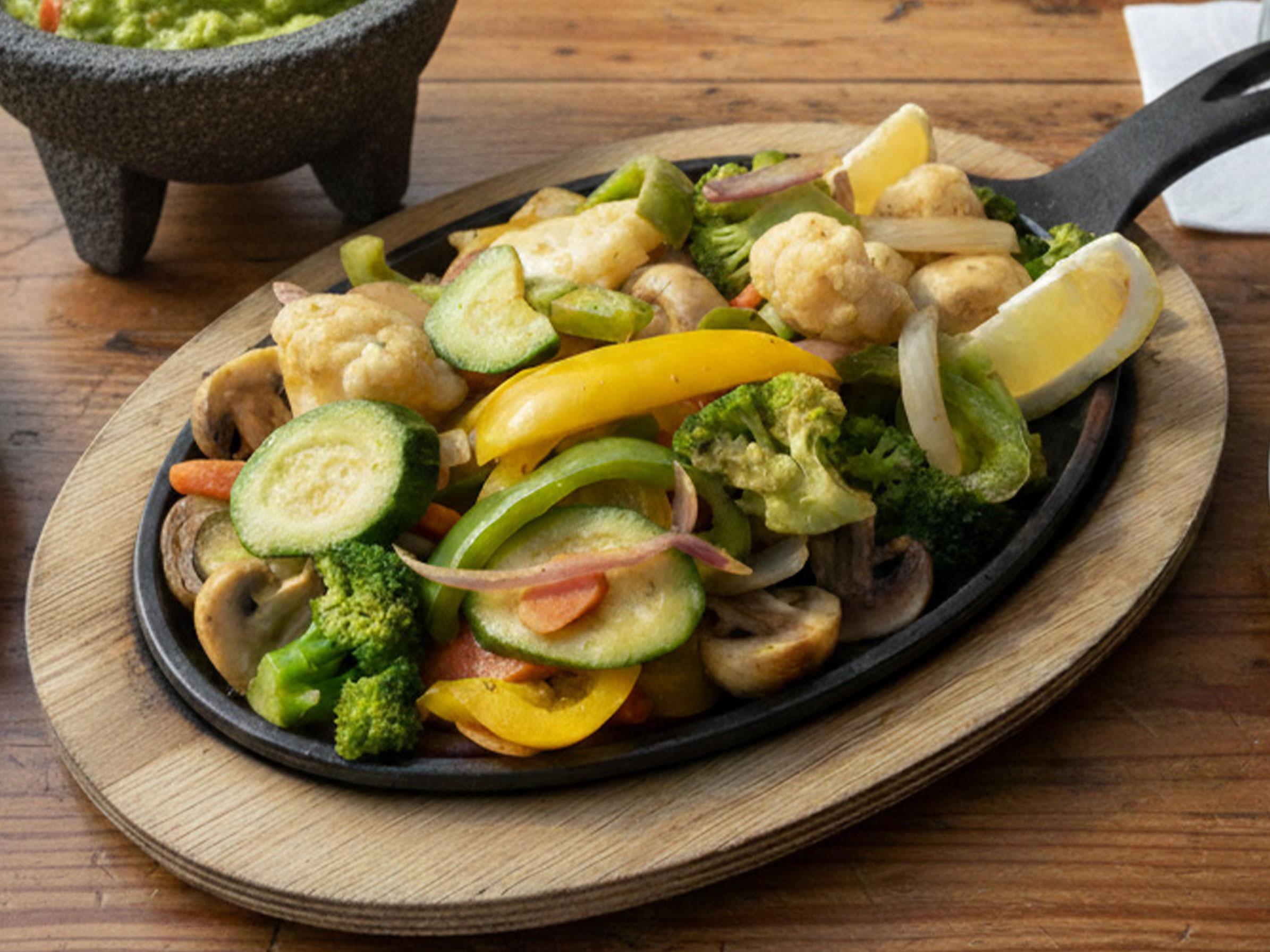 Vegetarian Fajitas.