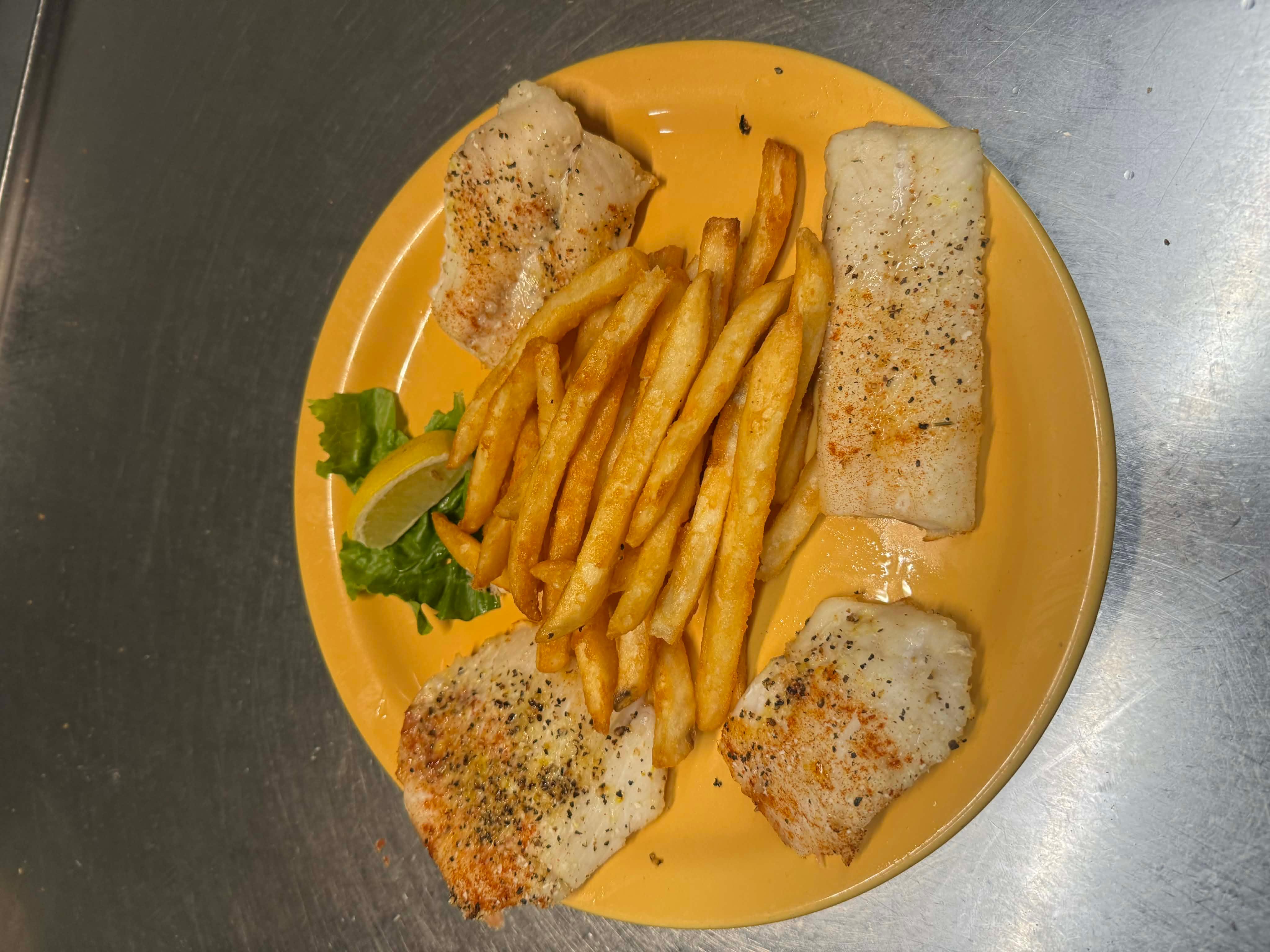 Broiled Cod.