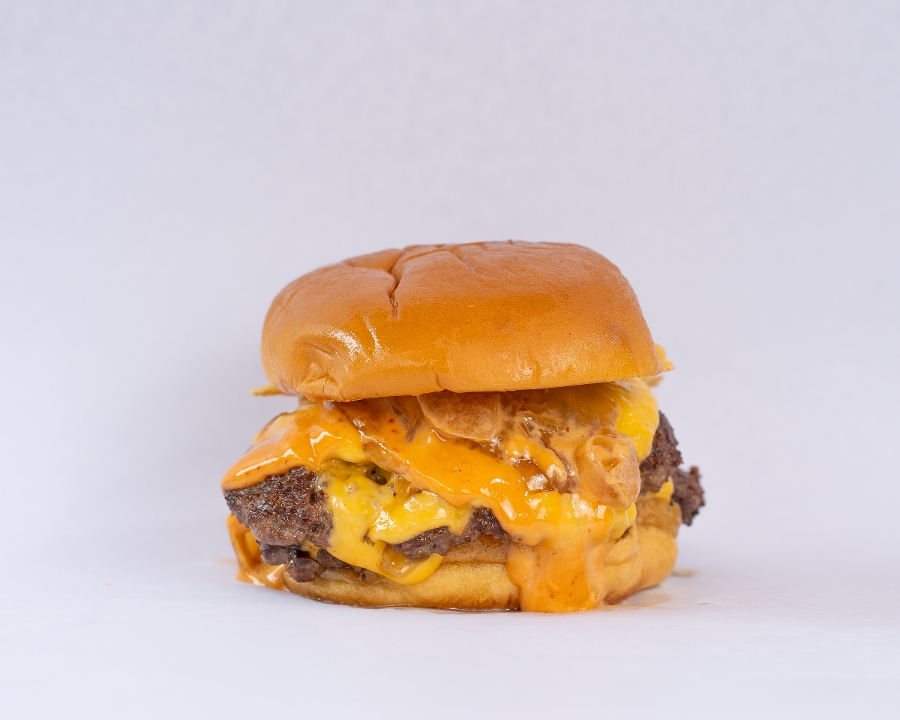 YoYo Double Smash Burger.
