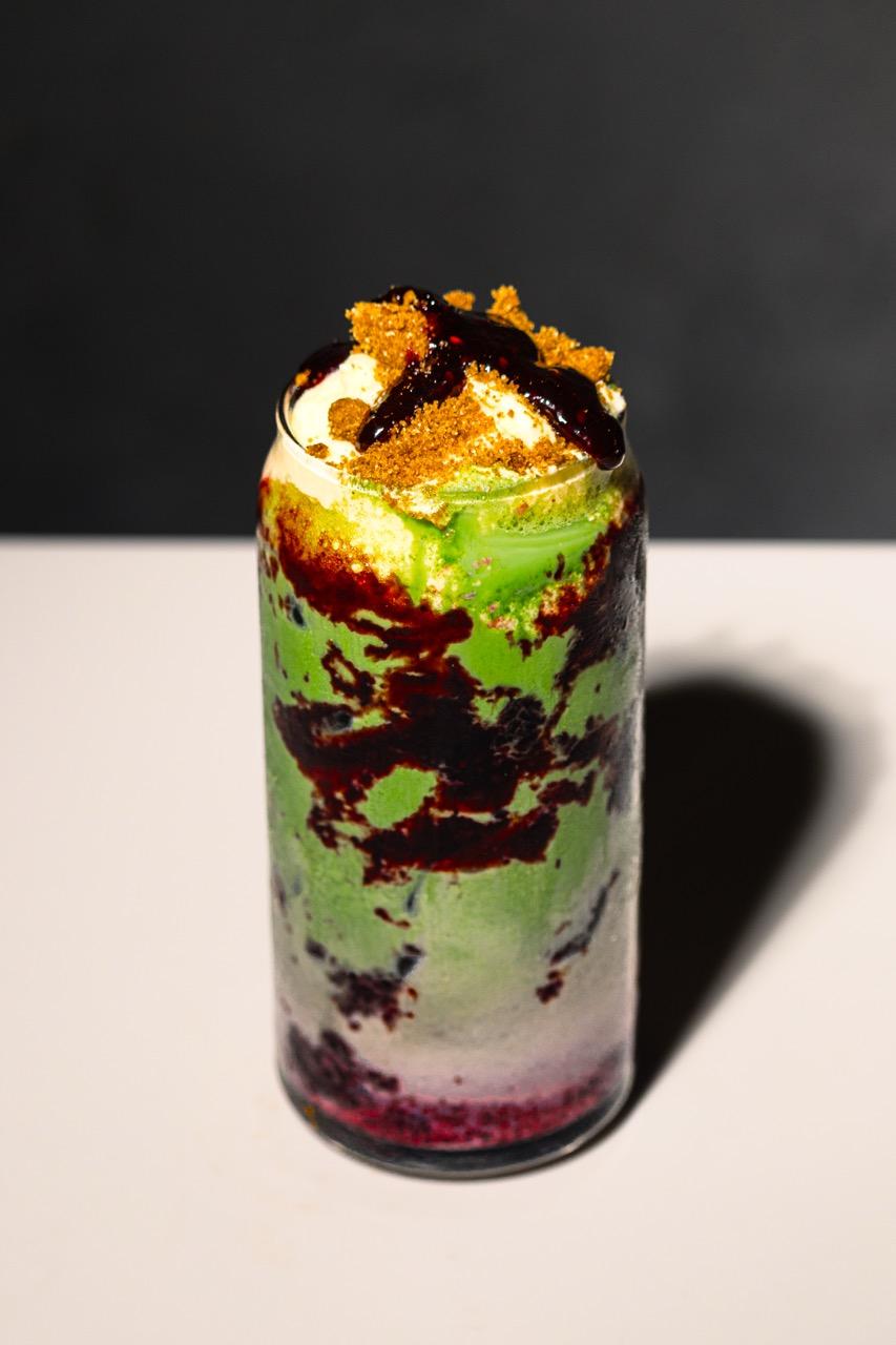 Blueberry Muffin Matcha.