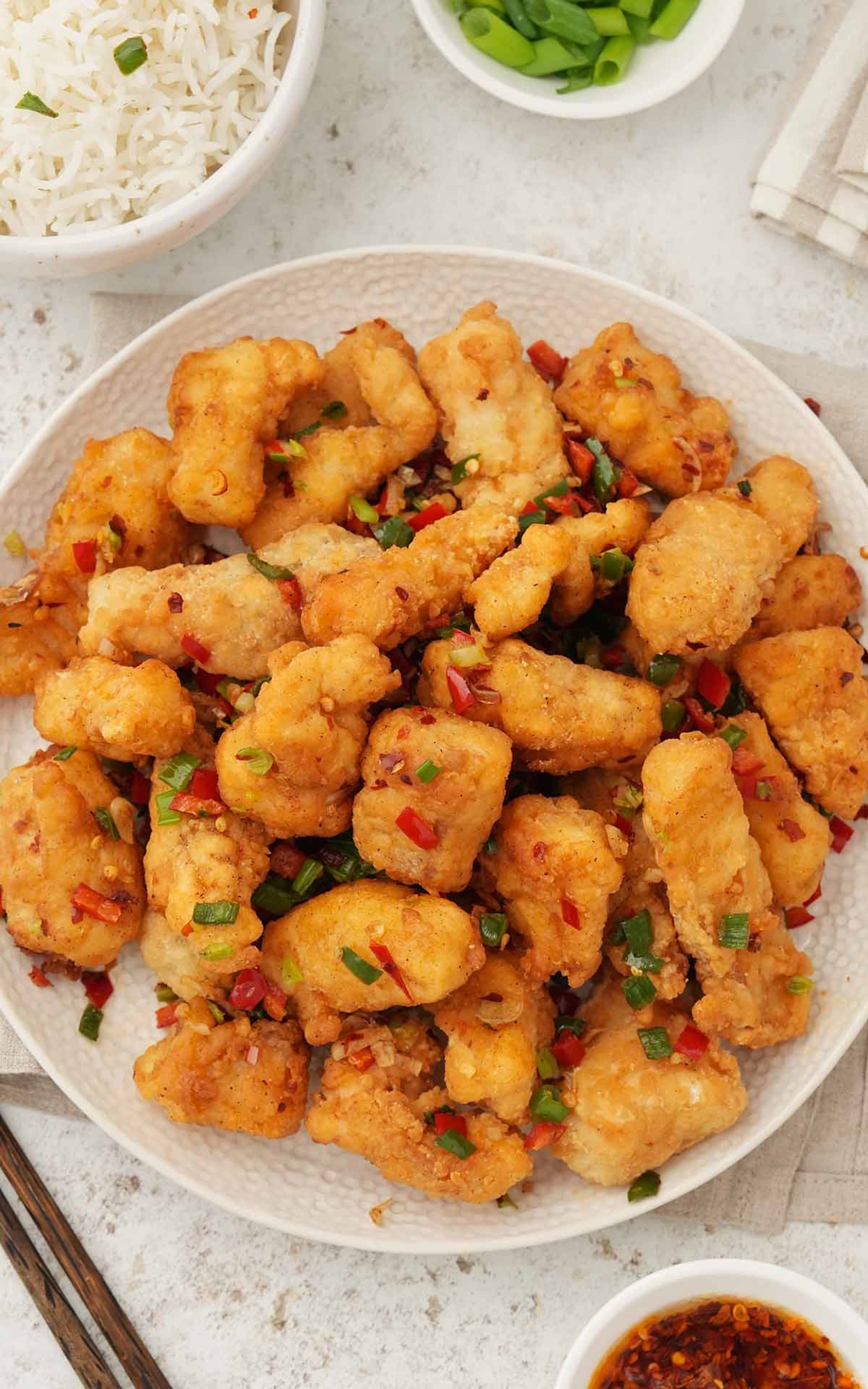 Salty Pepper FISH Fry (LARGE)* NEW ITEM * MUST TRY *.