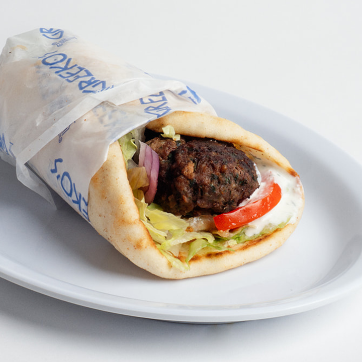 Keftedes Pita.