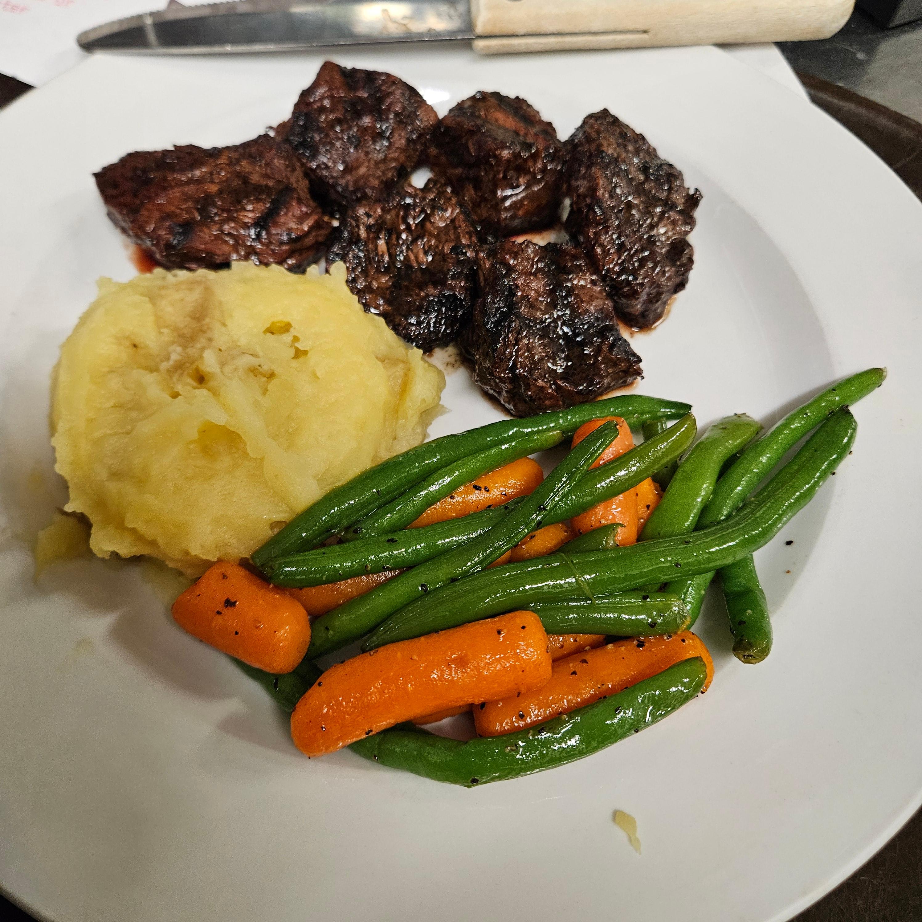 Steak Tips.